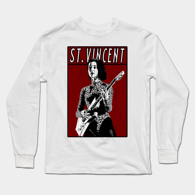 Vintage Retro St. Vincent Long Sleeve T-Shirt by Projectup